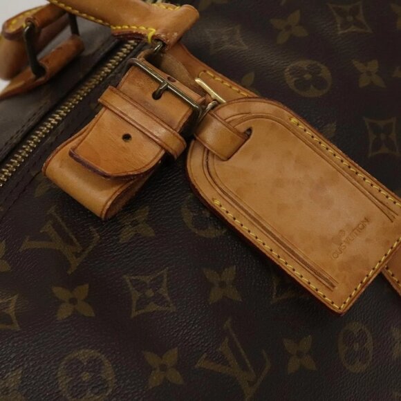 LOUIS VUITTON Monogram Keepall Bandouliere 60 Boston Bag M41412 LV Auth KD299 - Picture 10 of 16